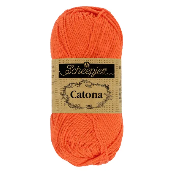 Scheepjes Catona fil coton 0189 coloris corail