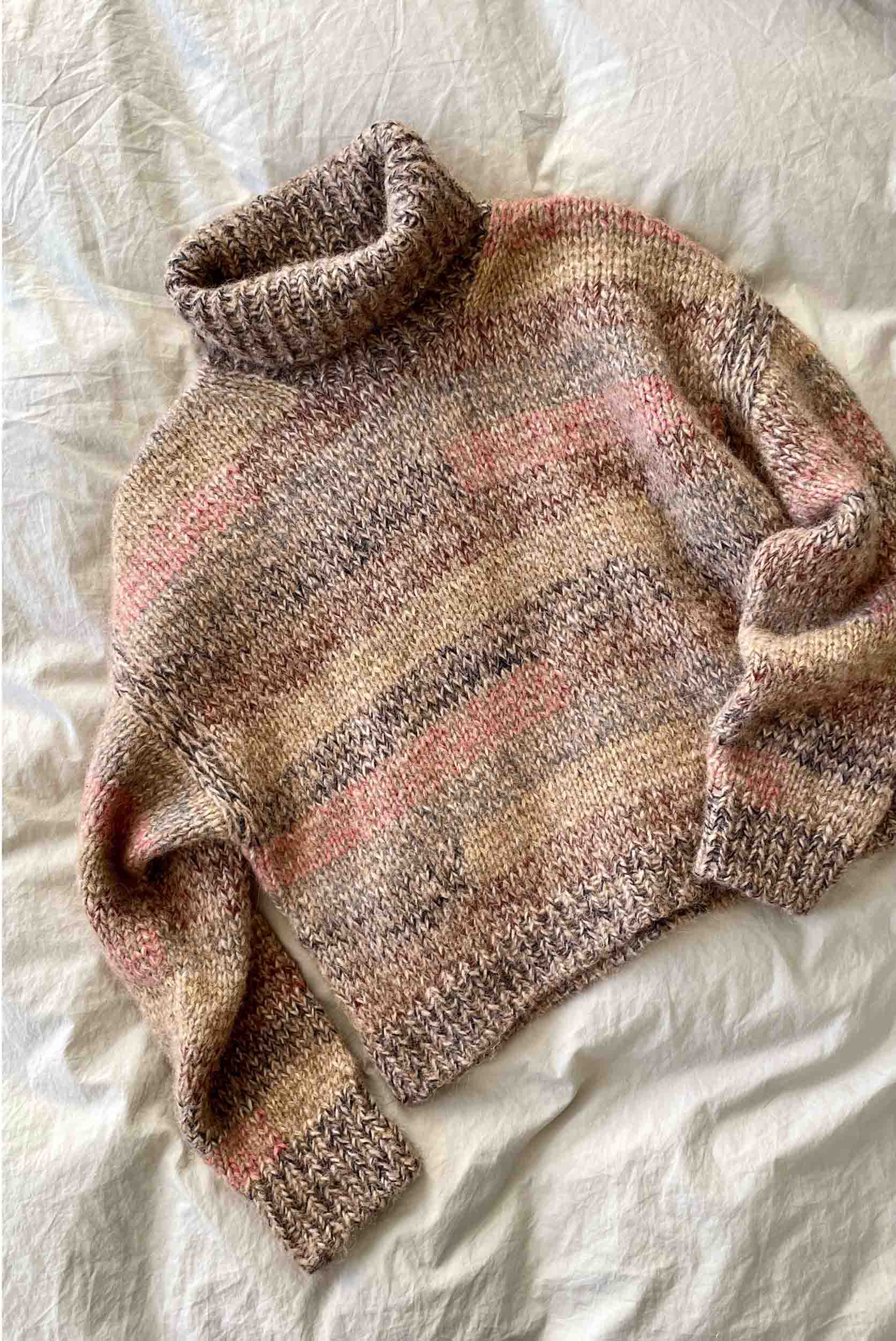 Isager Yarn Kits Brick sweater kit tricot pull à tricoter