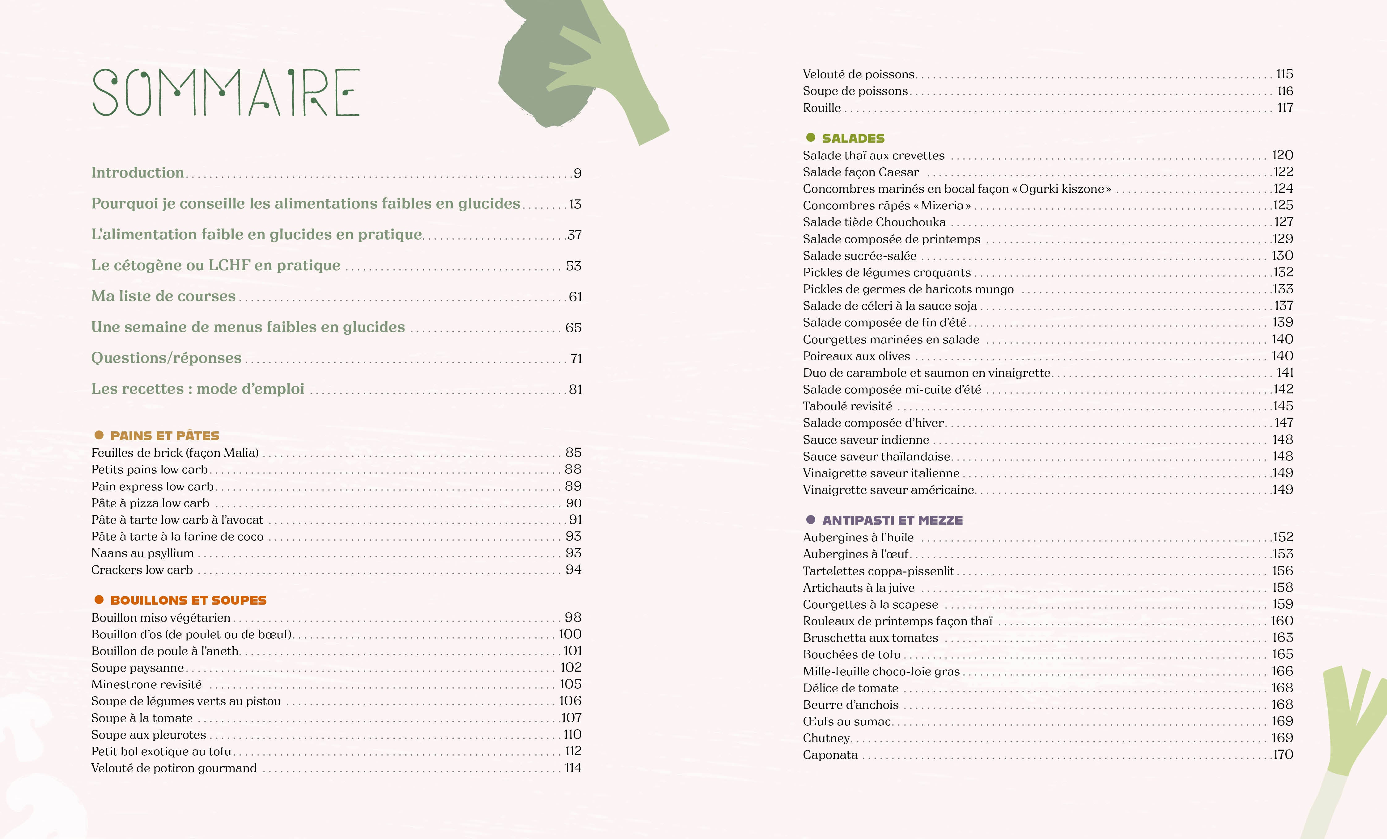 Souccar Recettes santé Grand livre du low carb livre broché