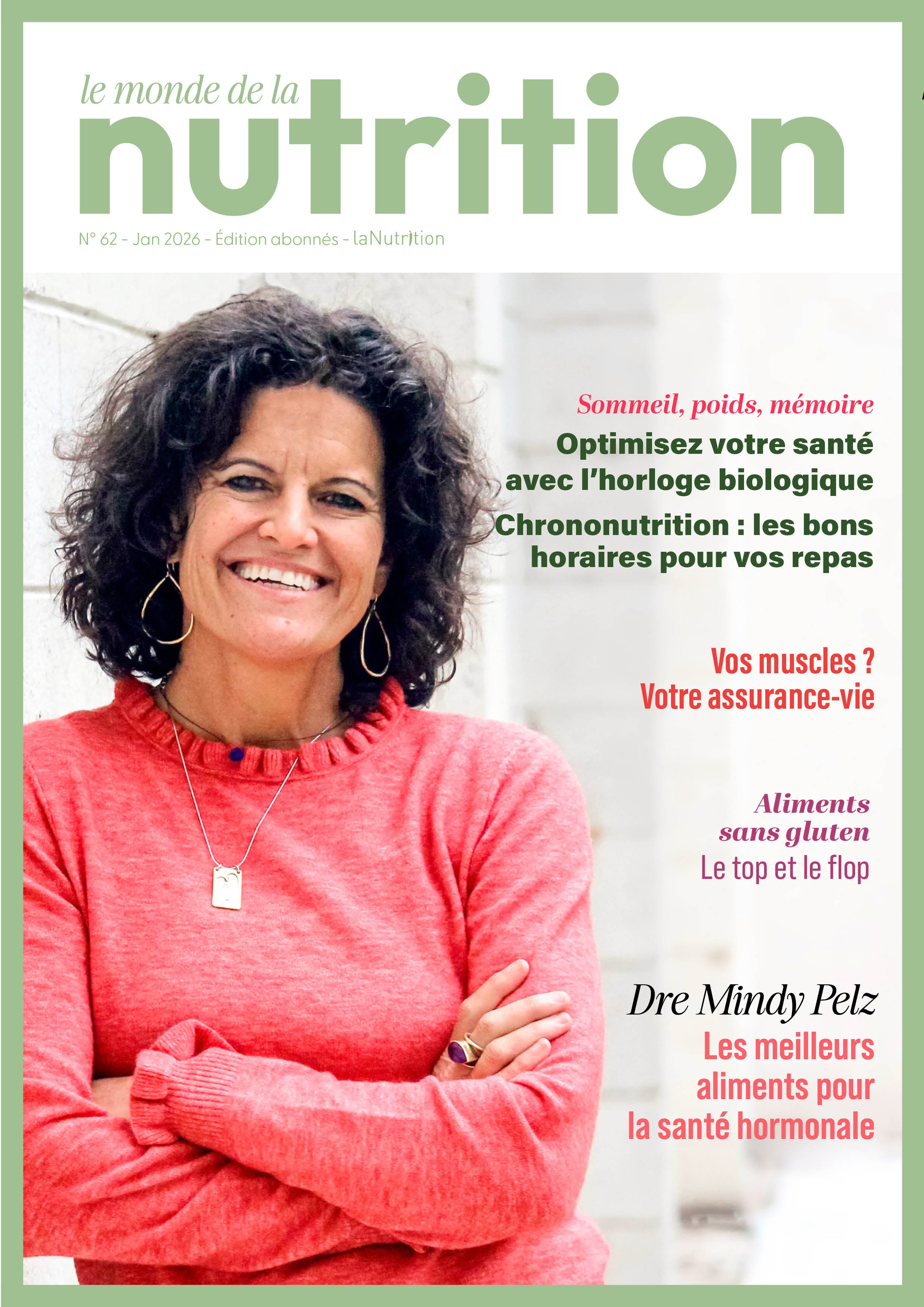Souccar Le Journal de LaNutrition N°62 Janvier 2026 e-magazine pdf