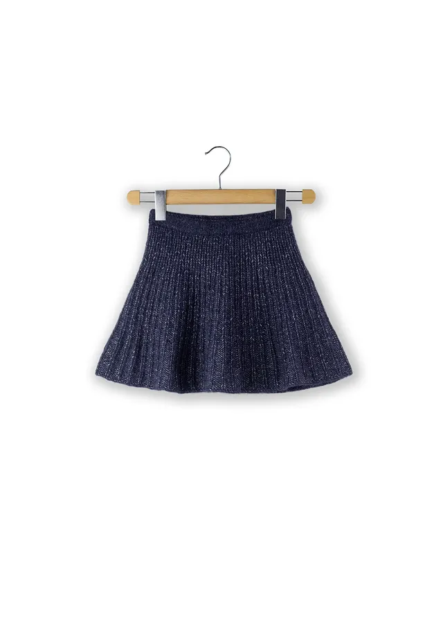 Isager Little Tove kit tricot jupe côtelé