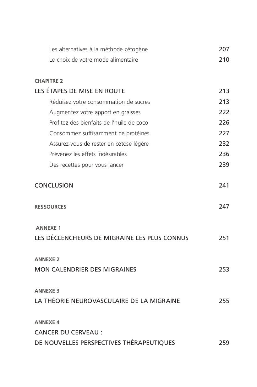 Souccar Médecine Régime cétogène cerveau livre broché menus