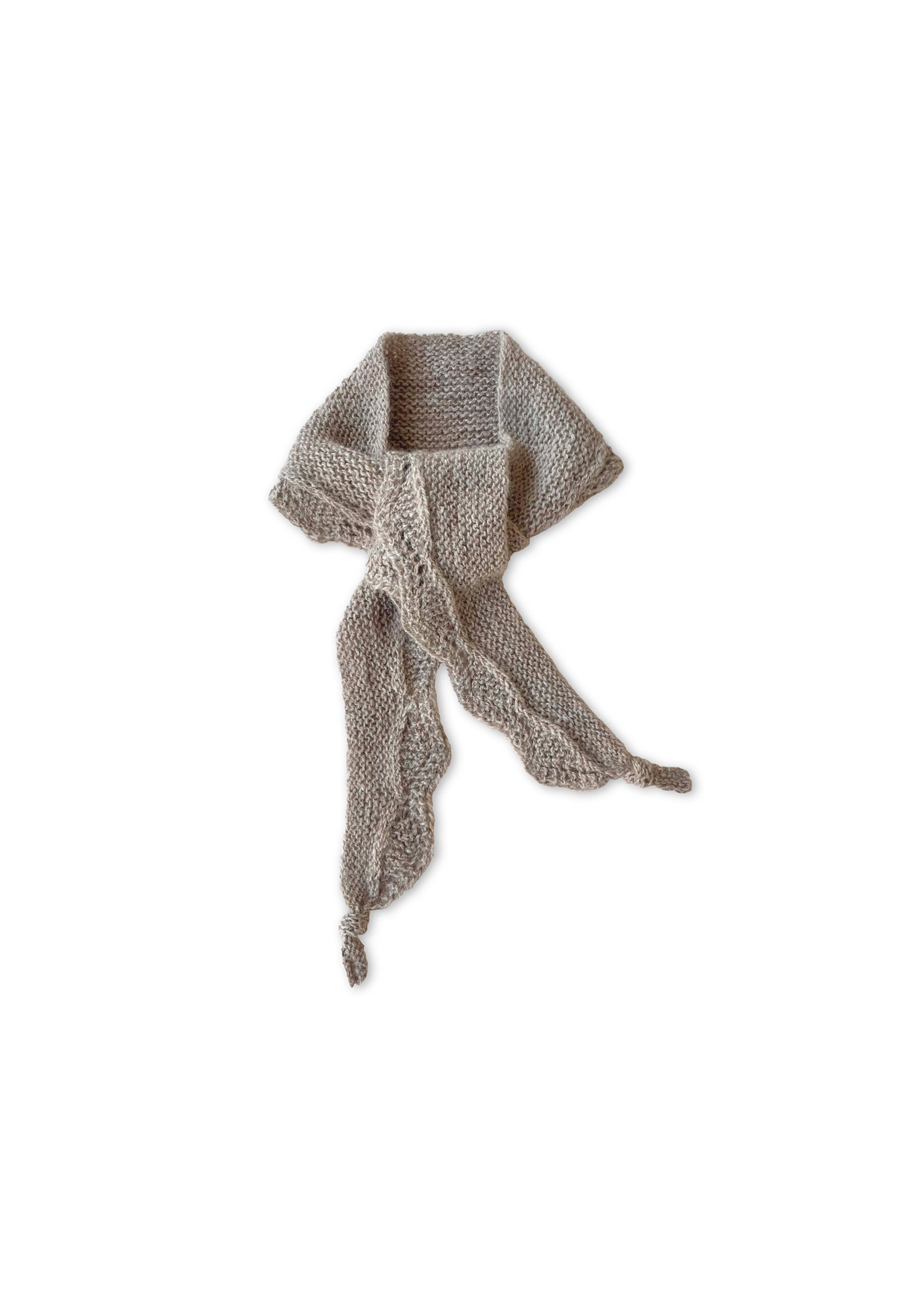 Isager Patterns Lace scarf patron tricot écharpe dentelle