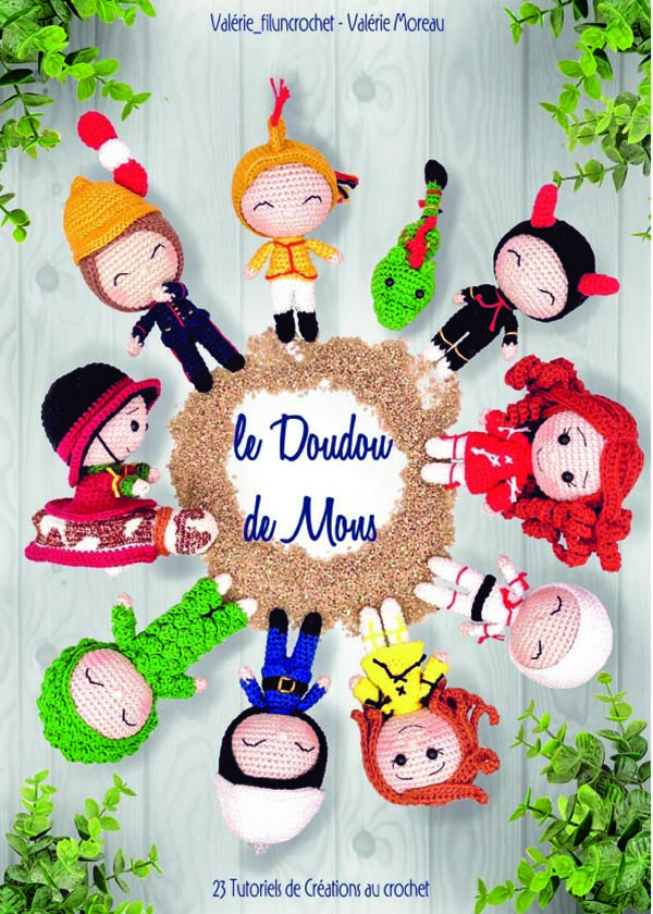 Le Doudou de Mons livre crochet A4 82 pages