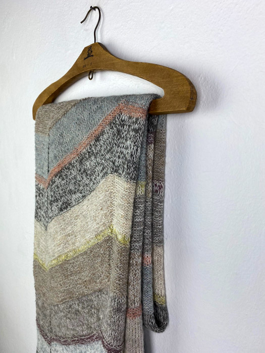 Isager Tokyo Sjal kit tricot châle laine