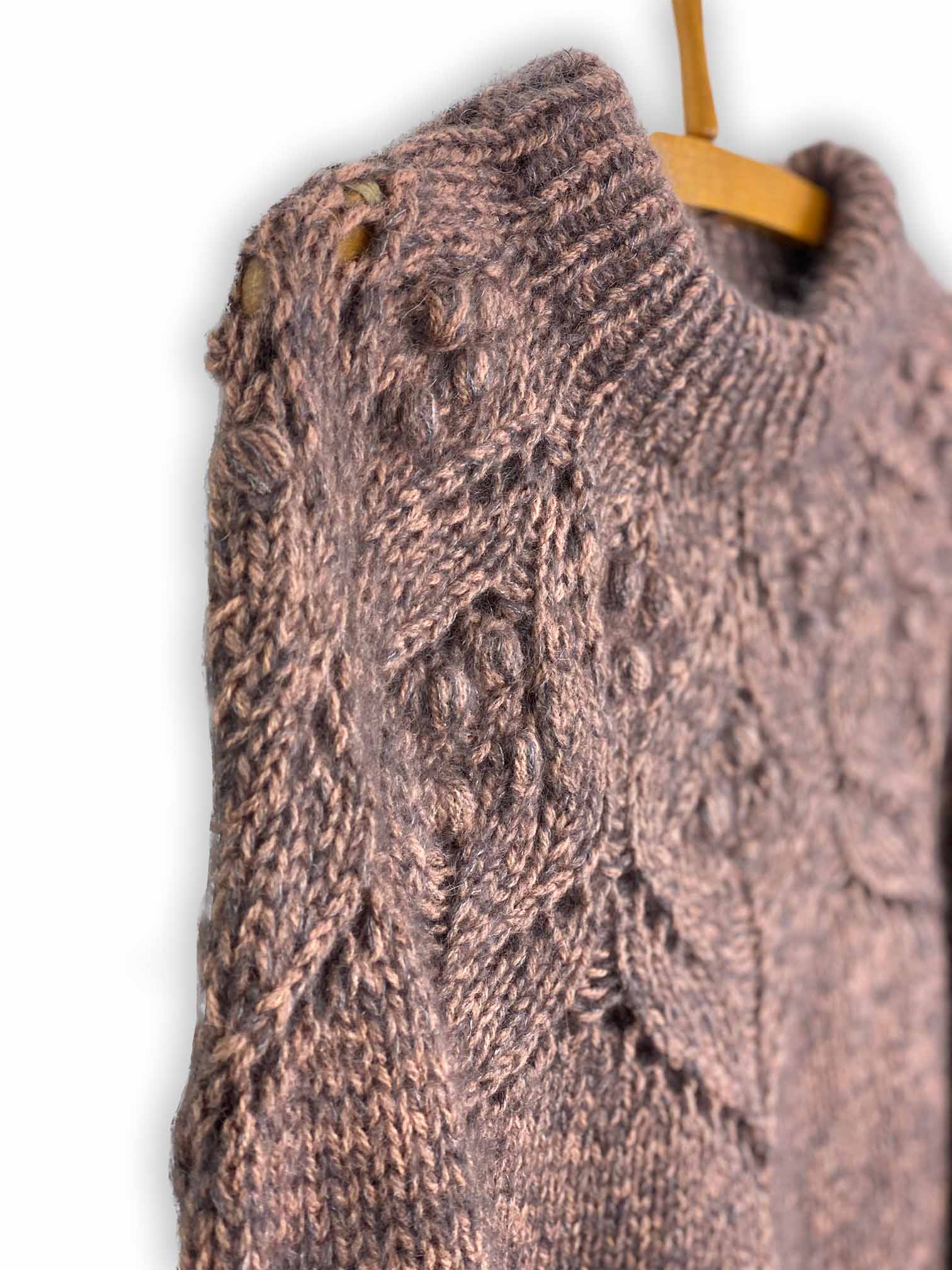 Isager Magnolia Bloom kit tricot laine gilet
