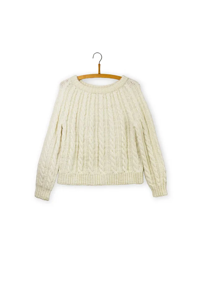 Isager Yarn Kits Mary’s Sweater Kit Tricot Pull
