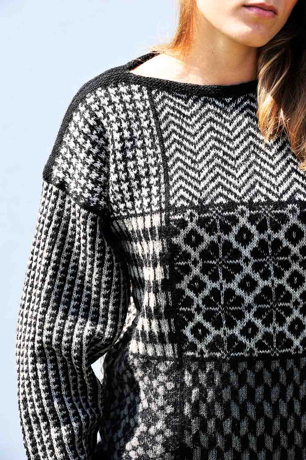 Isager Mønstermix kit tricot laine à motifs