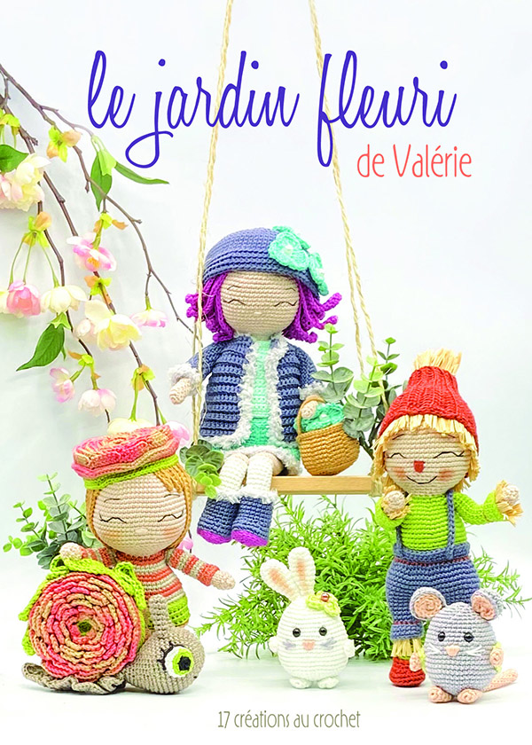 VALERIE FIL UN CROCHET Les Livres Jardin Fleuri livre 112 pages