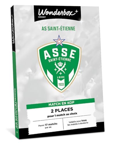 Wonderbox Évènements Sportifs AS Saint-Etienne Supporter coffret cadeau 2 places