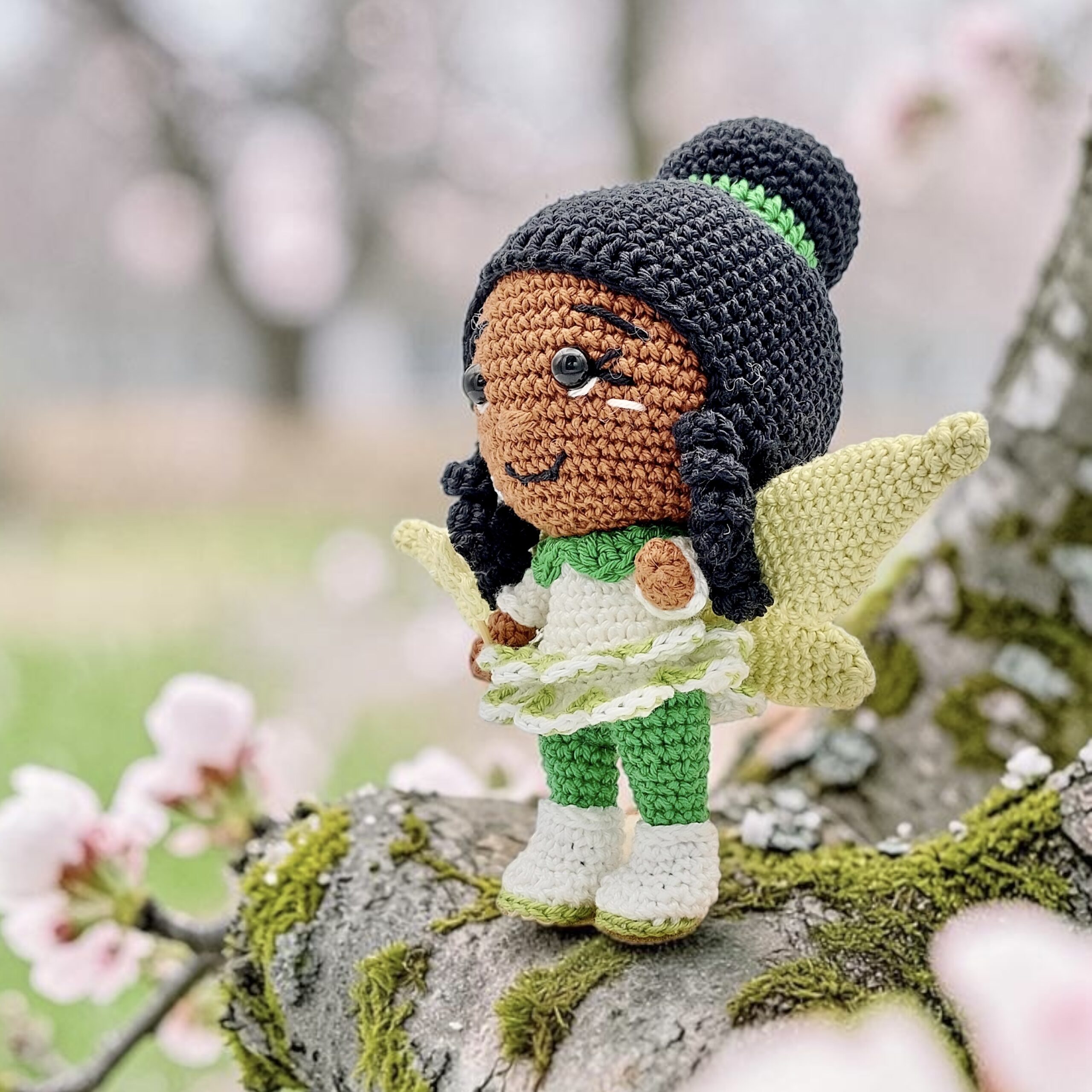 Féélicia Flora fée patron crochet tutoriel