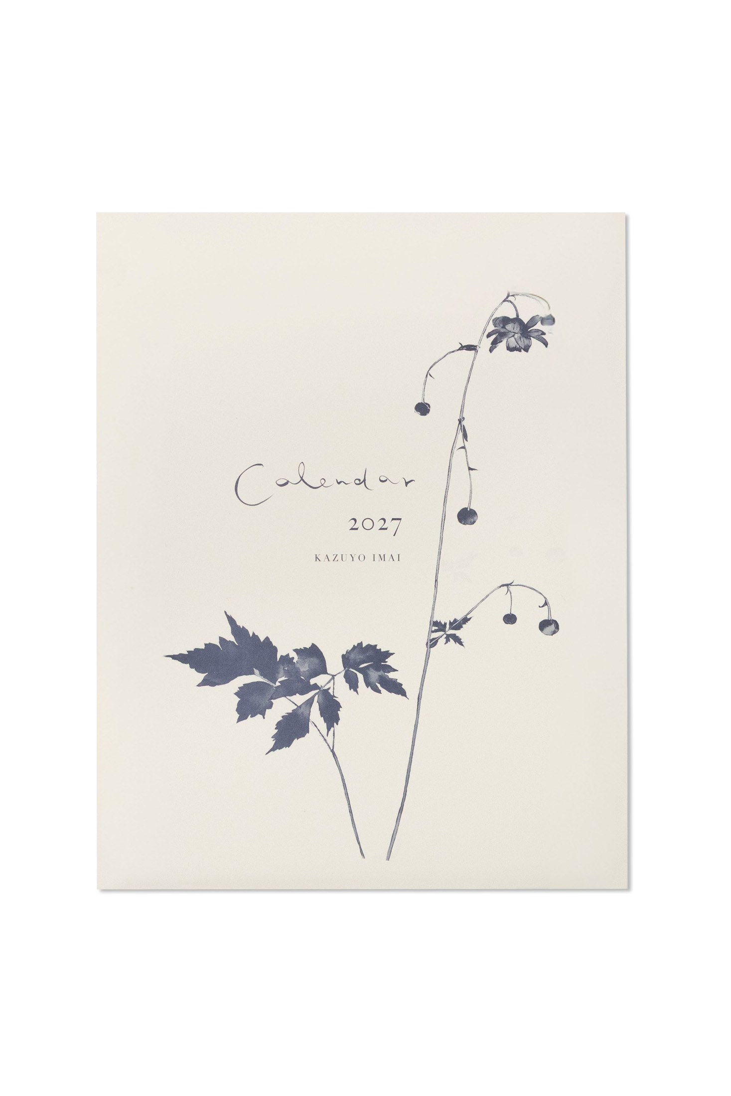 Isager Books 2027 Calendar livre calendrier 2027