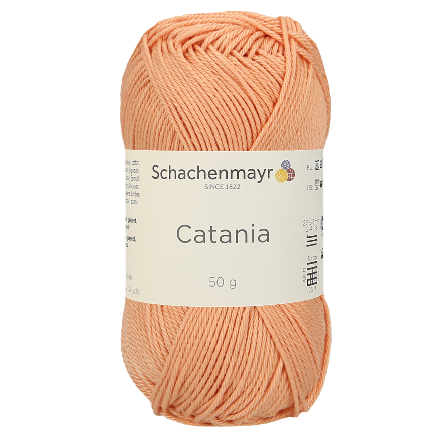 Schachenmayr Catania pelote 0401 Abricot fil coton 50g