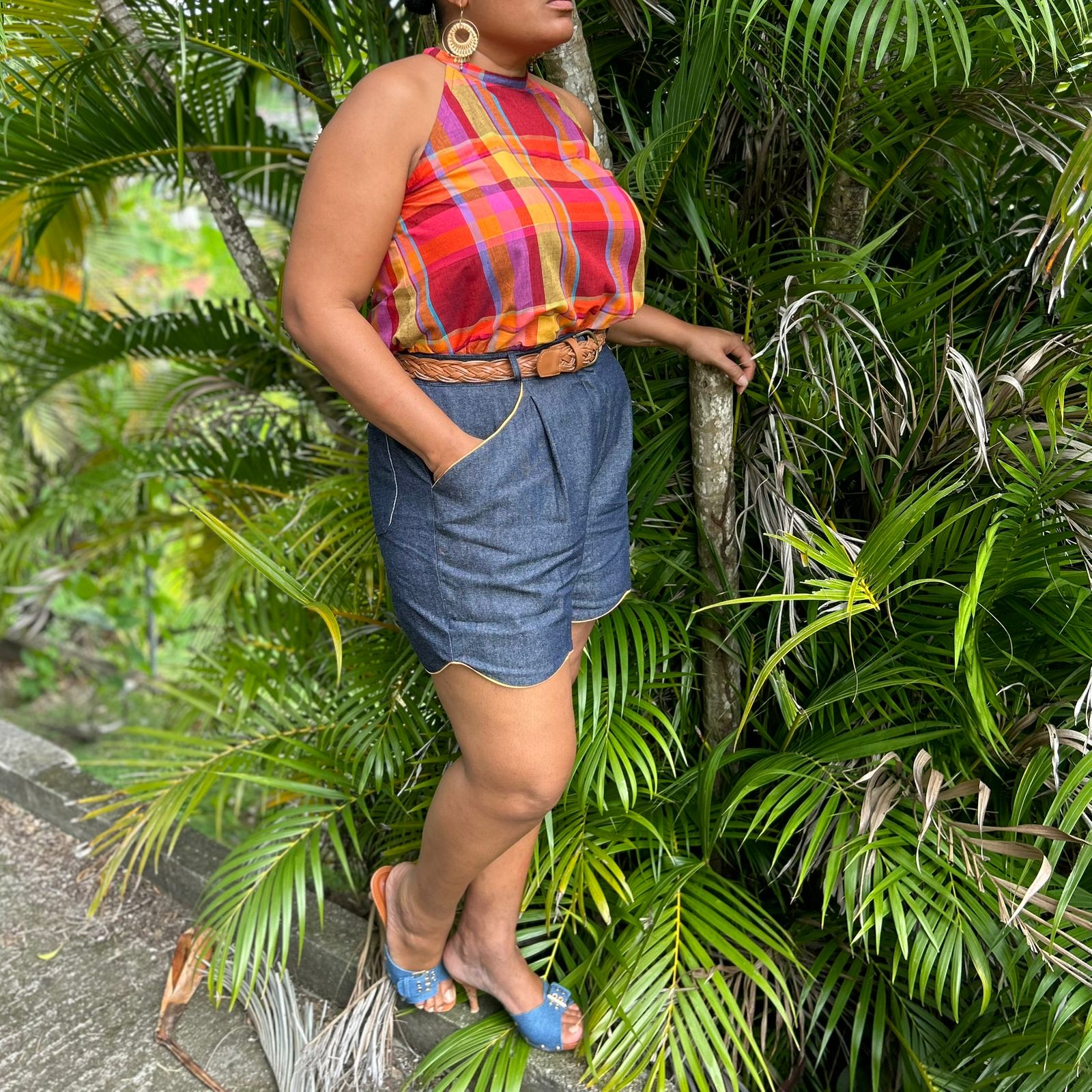 Laeti & Léa Diane 34-52 patron couture pantalon short femme PDF