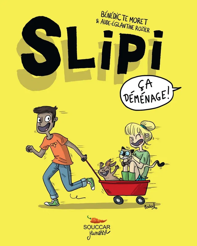Souccar Jeunesse Slipi livre enfant broché écologie humour