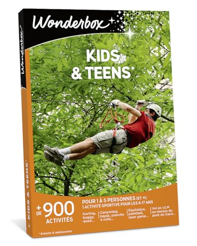 Wonderbox Kids & Teens Aventure coffret enfant 8-17 ans
