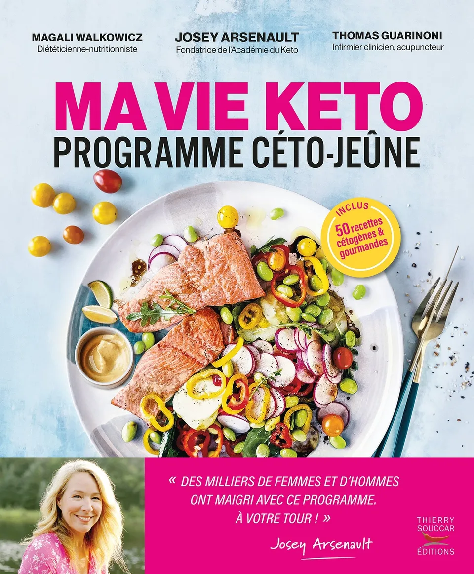 Souccar Guide Ma vie keto livre broché recettes