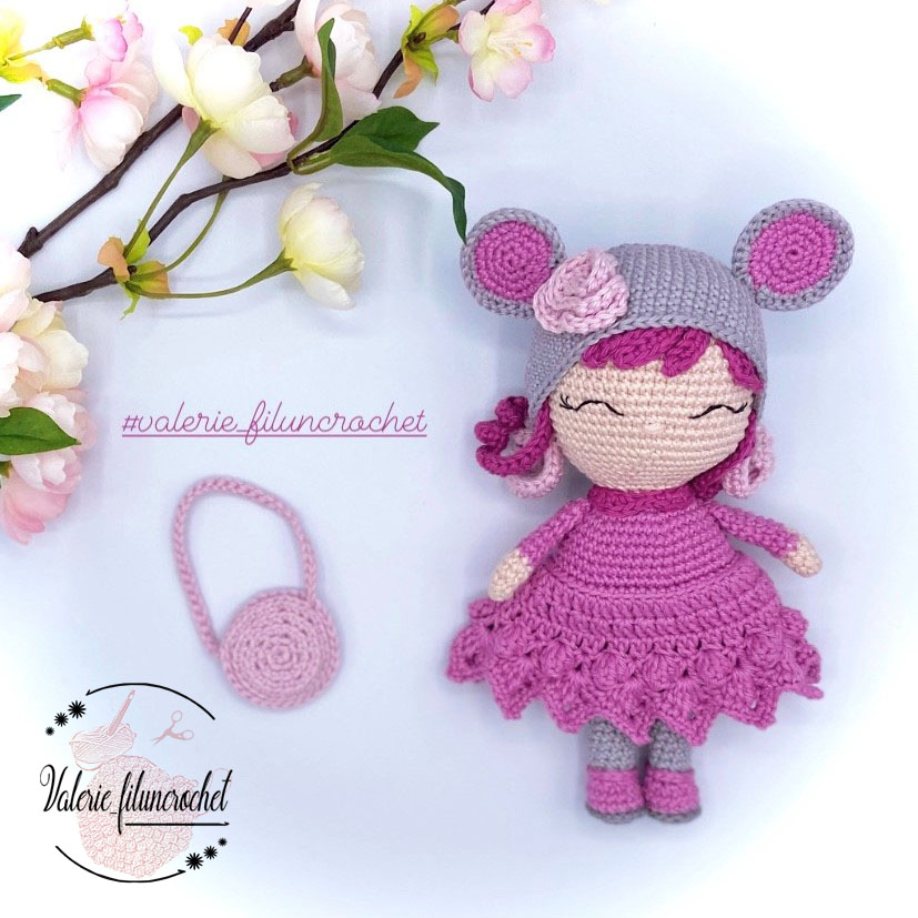 Valerie Fil Un Crochet Charlotte patron souris des dents