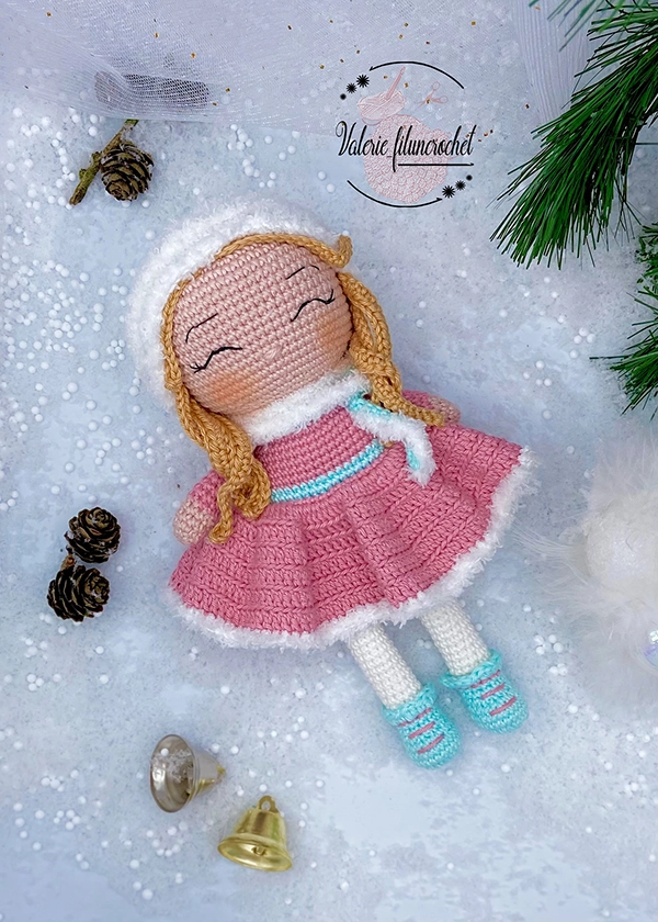 Valerie Fil Un Crochet Natacha patron poupée crochet
