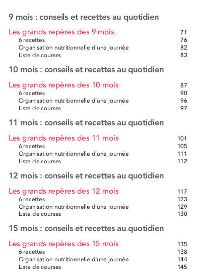 Souccar Guide Premiers repas 4 mois à 3 ans livre broché
