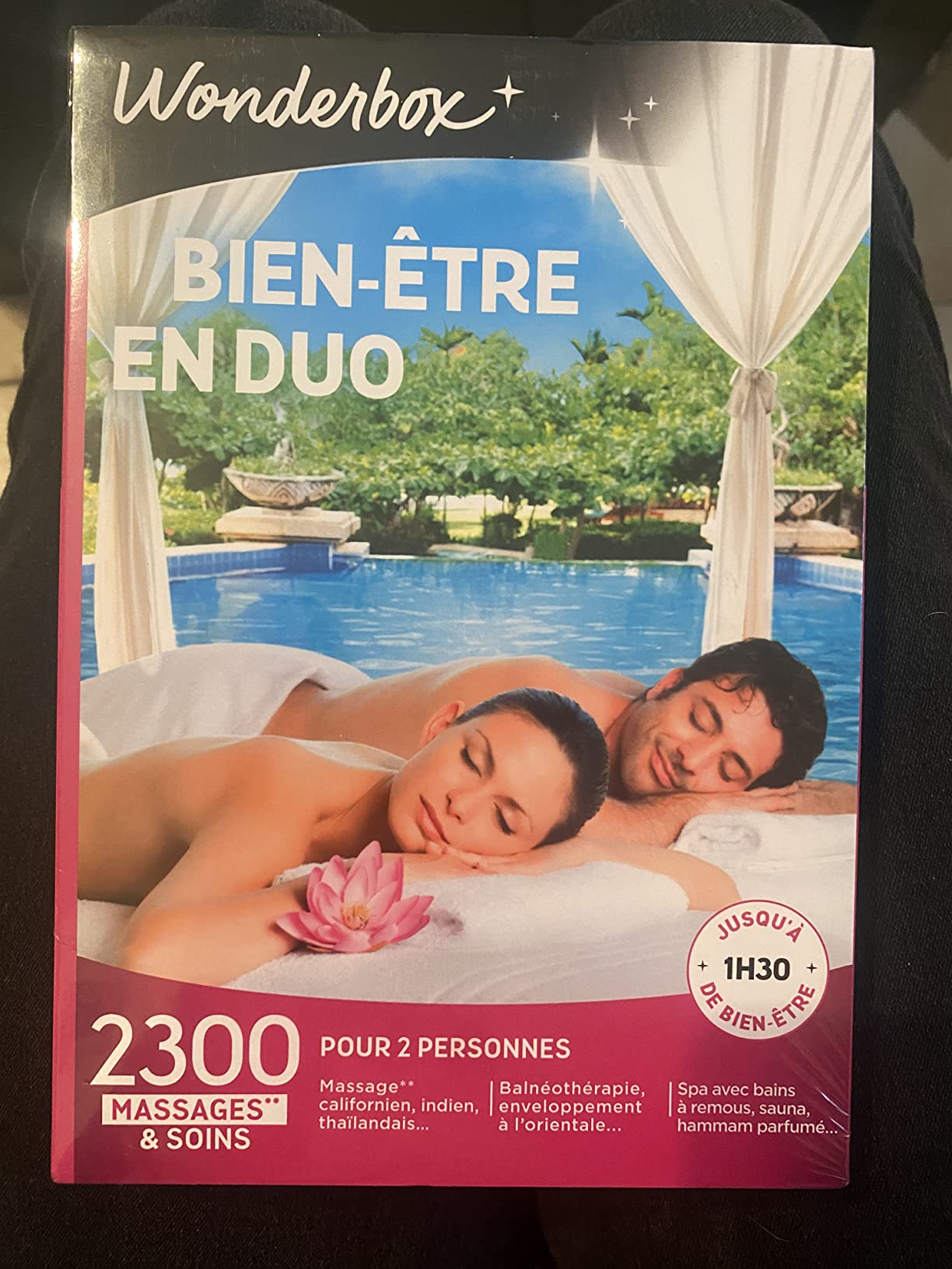 Wonderbox Bien-Être en Duo coffret cadeau 2 personnes massage