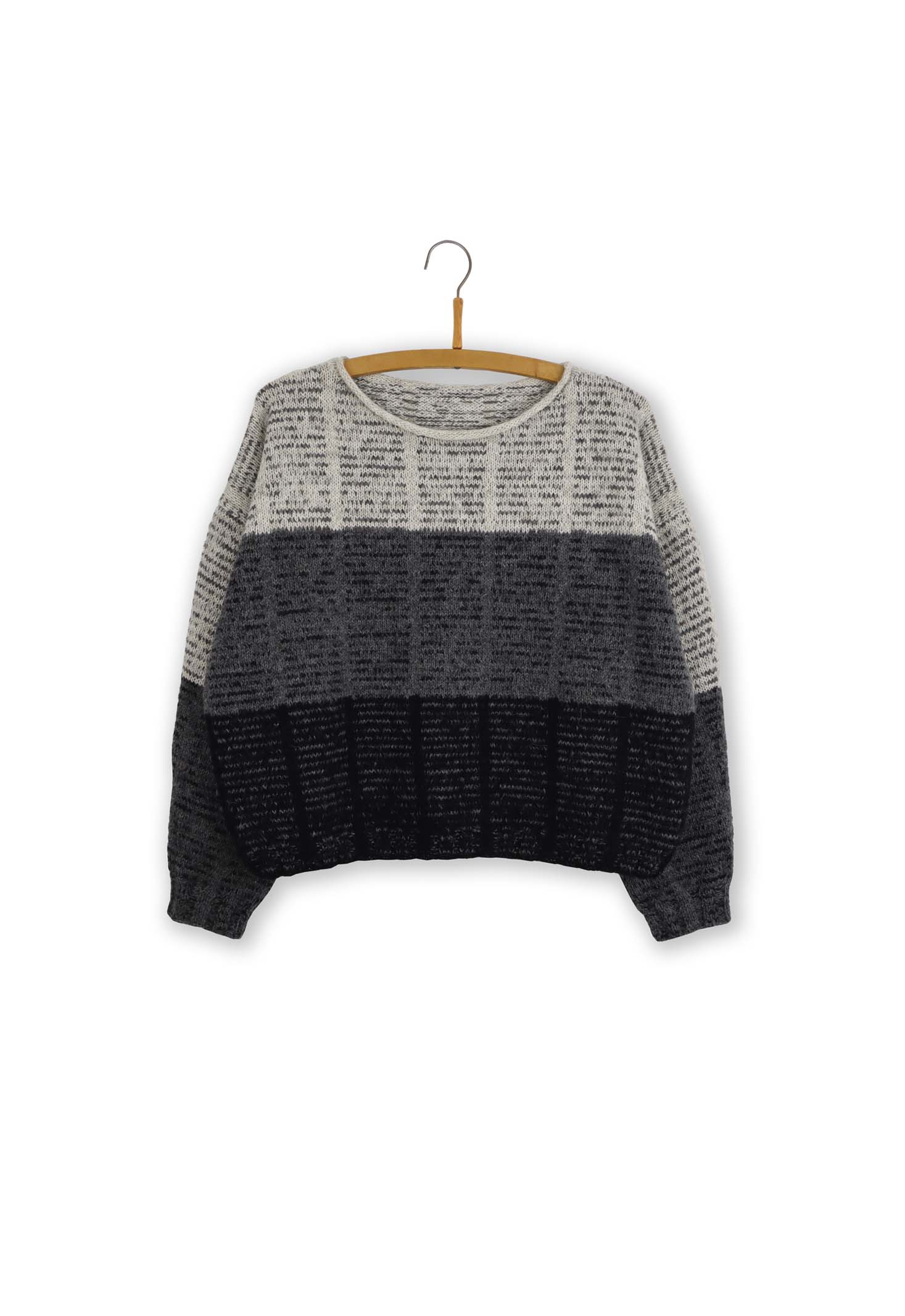Isager Yarn Kits Newspaper kit tricot laine pull