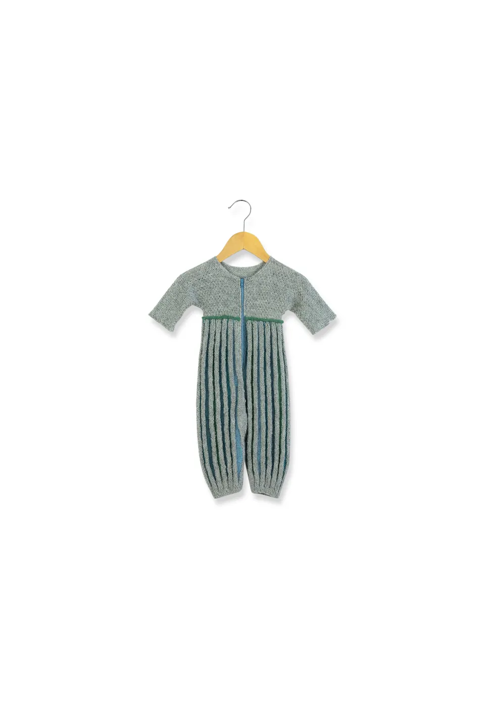 Isager Patterns Polka Romper patron tricot bébé