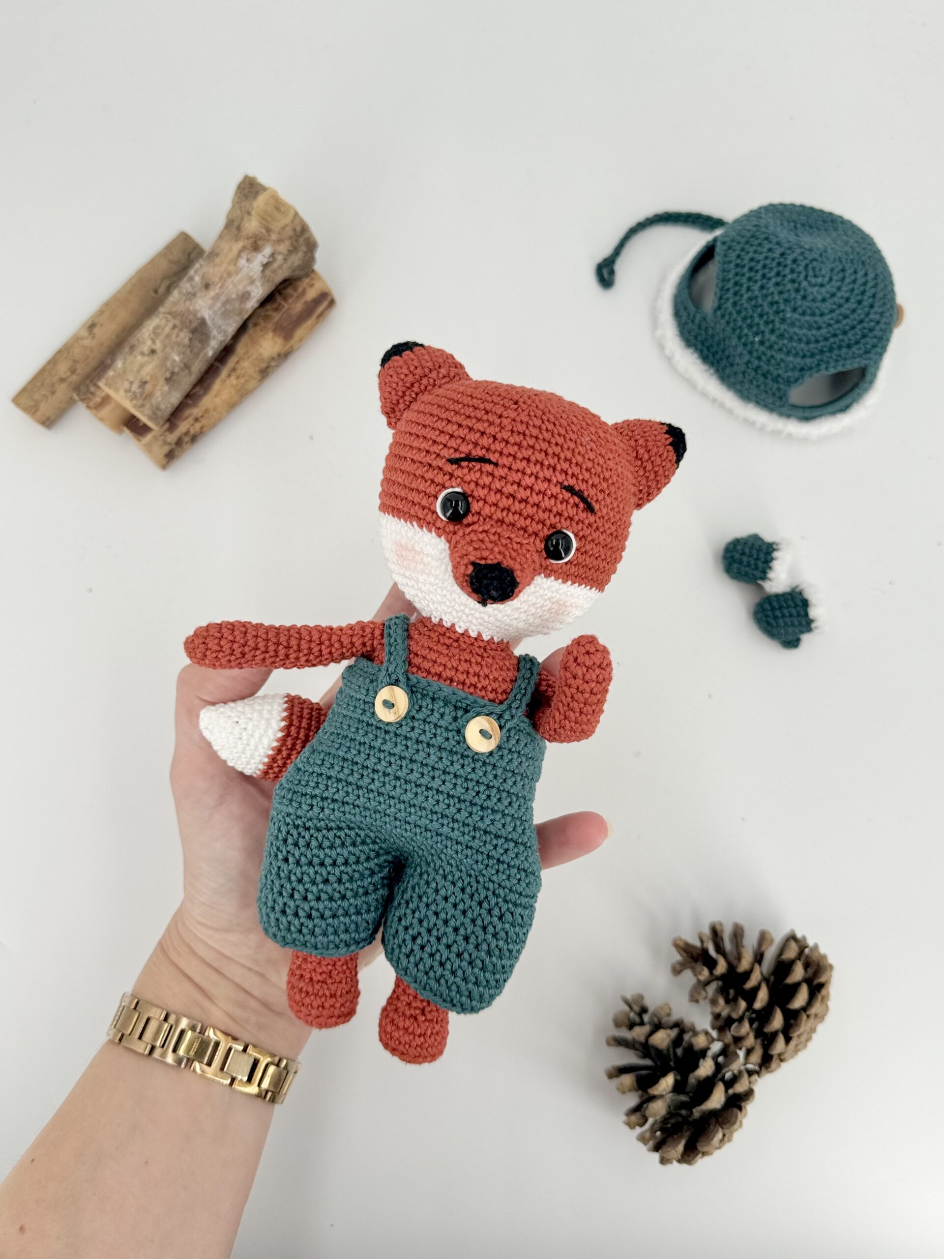 Valerie Fil un Crochet Foxou livre crochet renard amigurumi