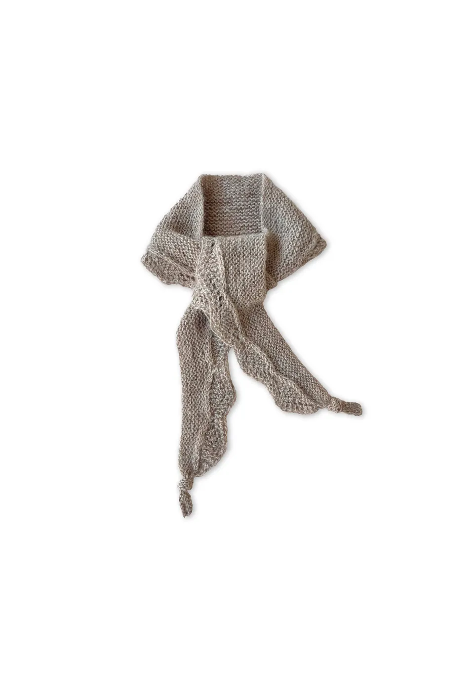 Isager Lace Scarf patron foulard dentelle