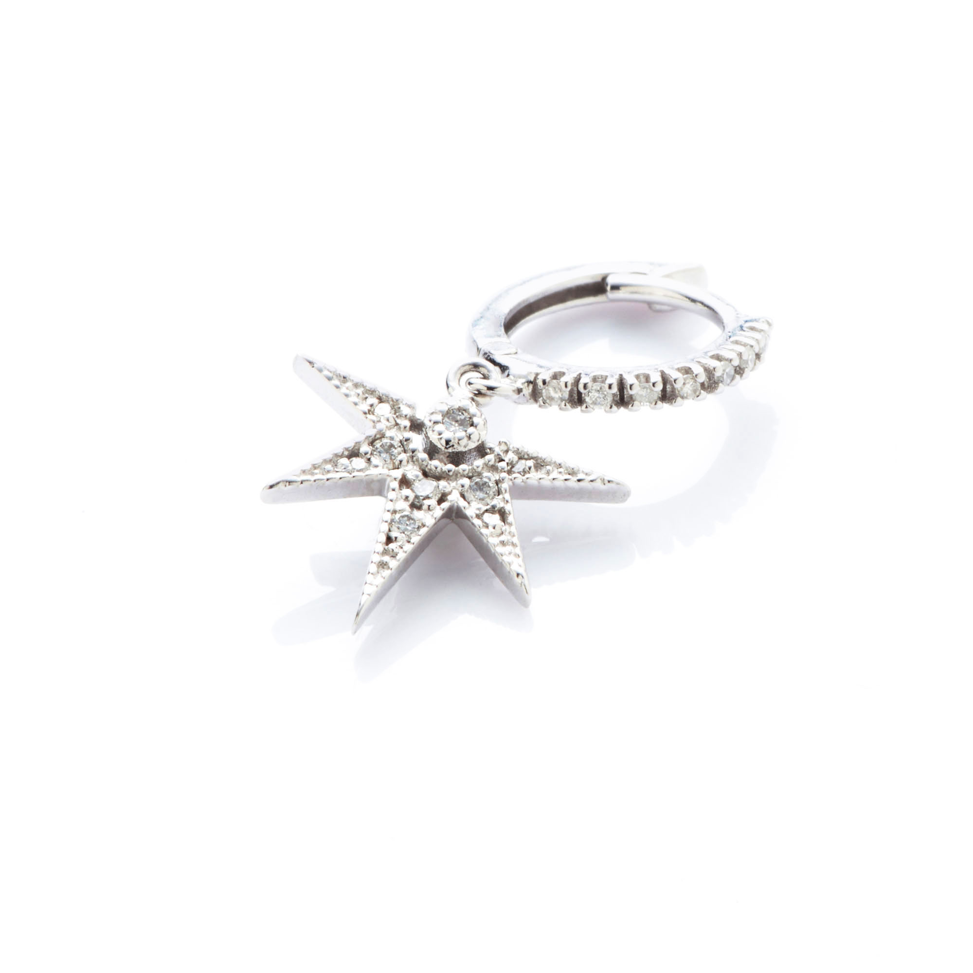 Angèle Brousse Janis Créoles Or Jaune 18 Carats Diamants