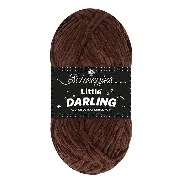 Scheepjes Little Darling 413 fil chenille Bigfoot amigurumi