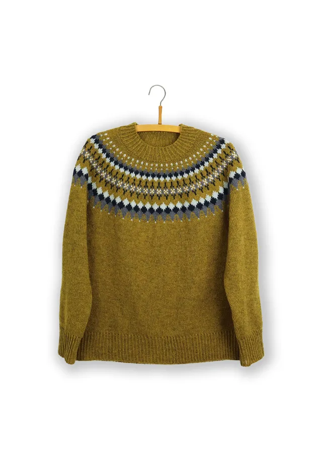 Isager Yarn Kits Sirius kit tricot pull laine