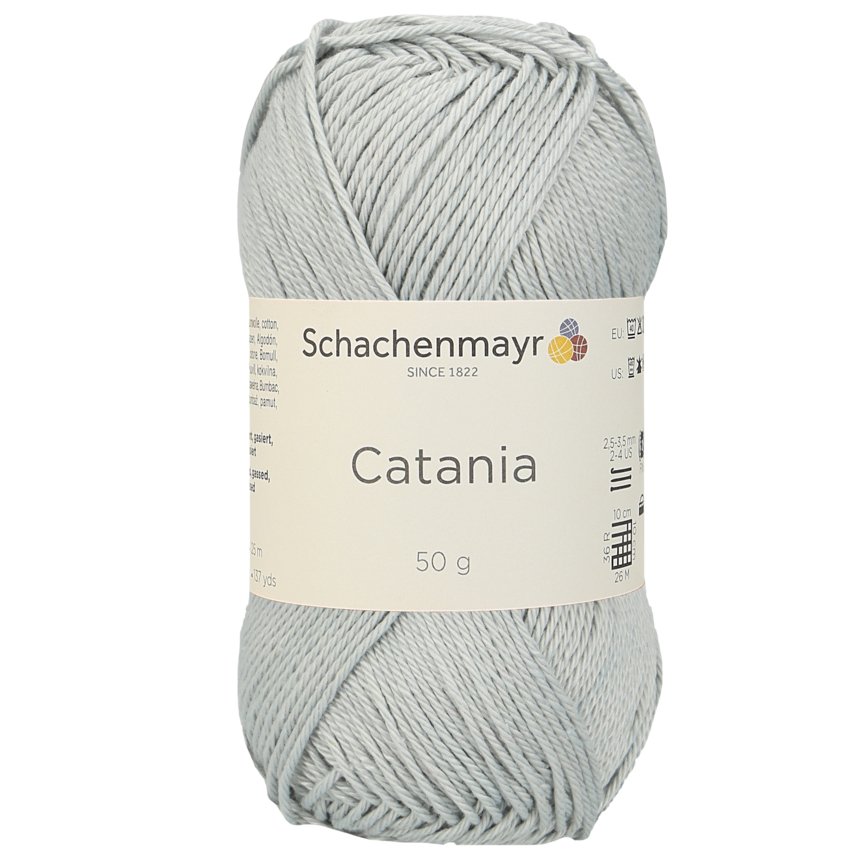 Schachenmayr Catania 0172 fil coton argent