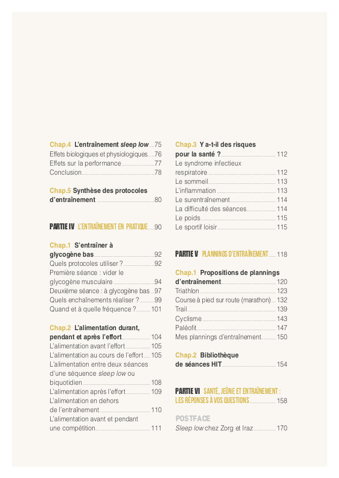 Souccar Coach Ultra performance livre broché endurance