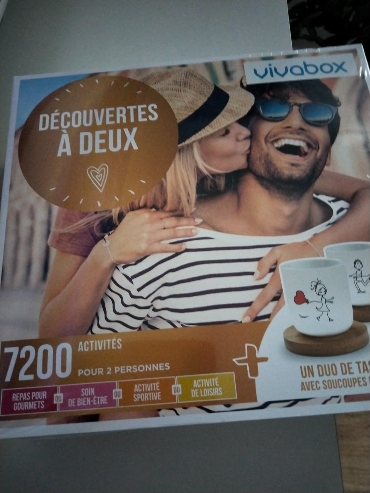 Vivabox Découverte à Deux coffret cadeau 2 personnes 7200 activités