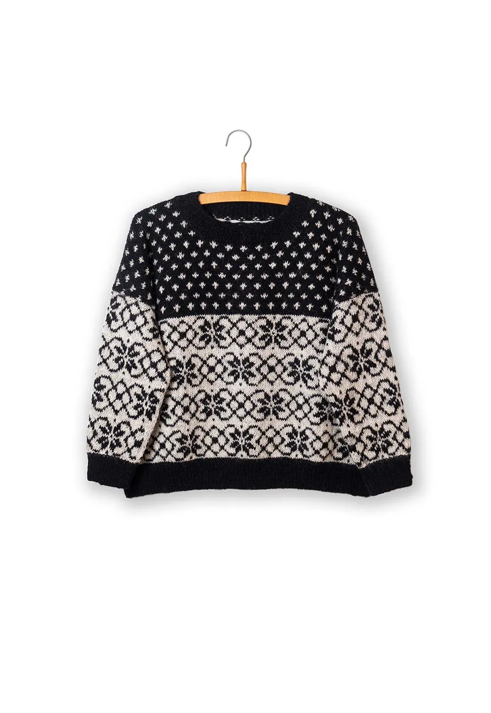 Isager Yarn Kits Taquile kit tricot pull laine