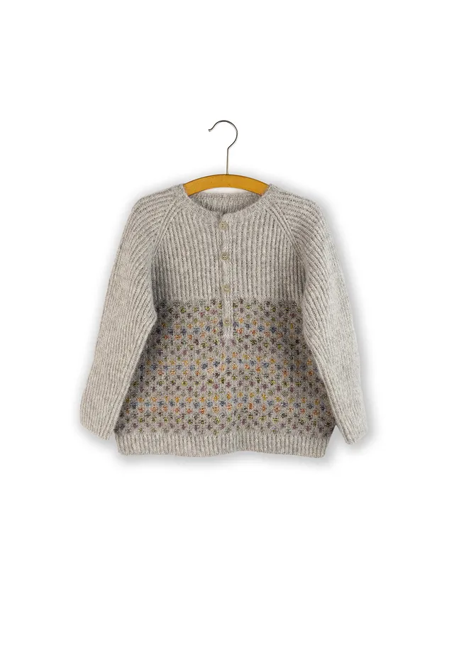 Isager Yarn Kits Little Agnes Sweater kit pull