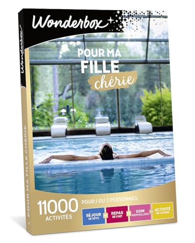Wonderbox Ma Fille Chérie coffret multi-activités 1-2 pers