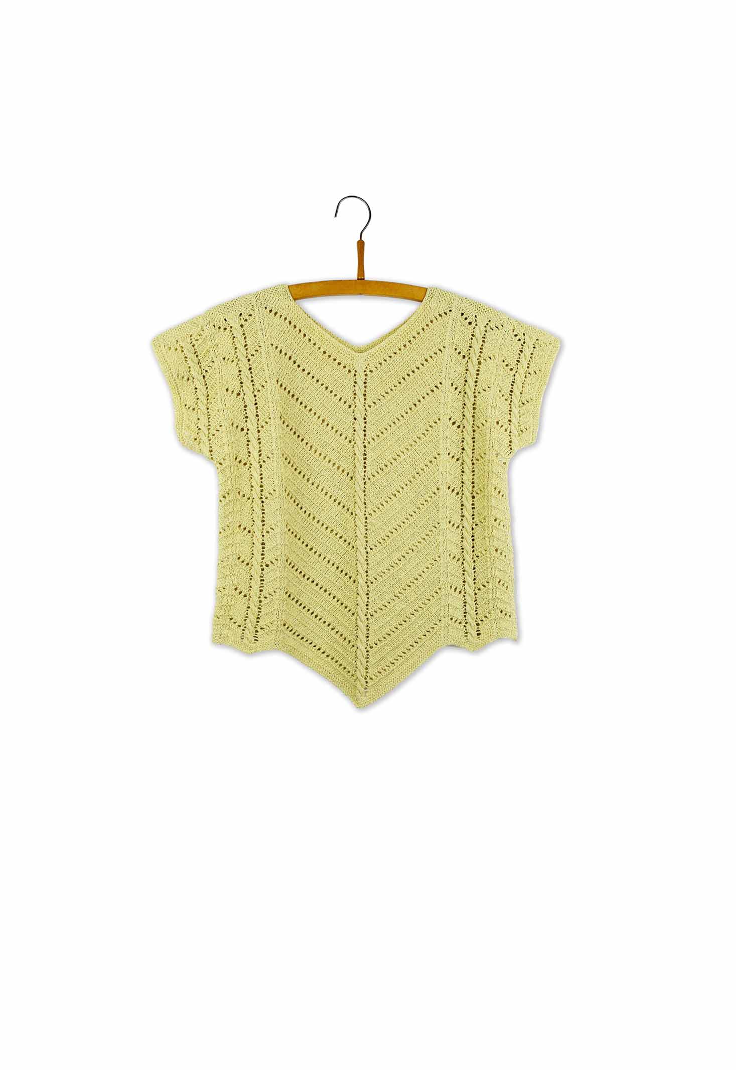 Isager Marokko patron tricot torsades