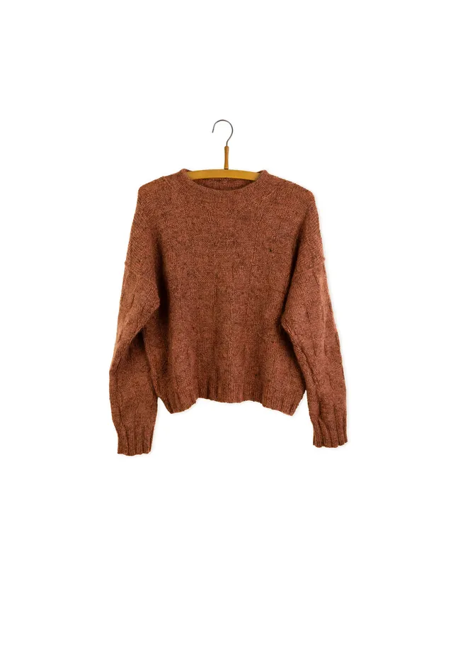 Isager Tuen Sweater kit pull Merilin Silk Mohair