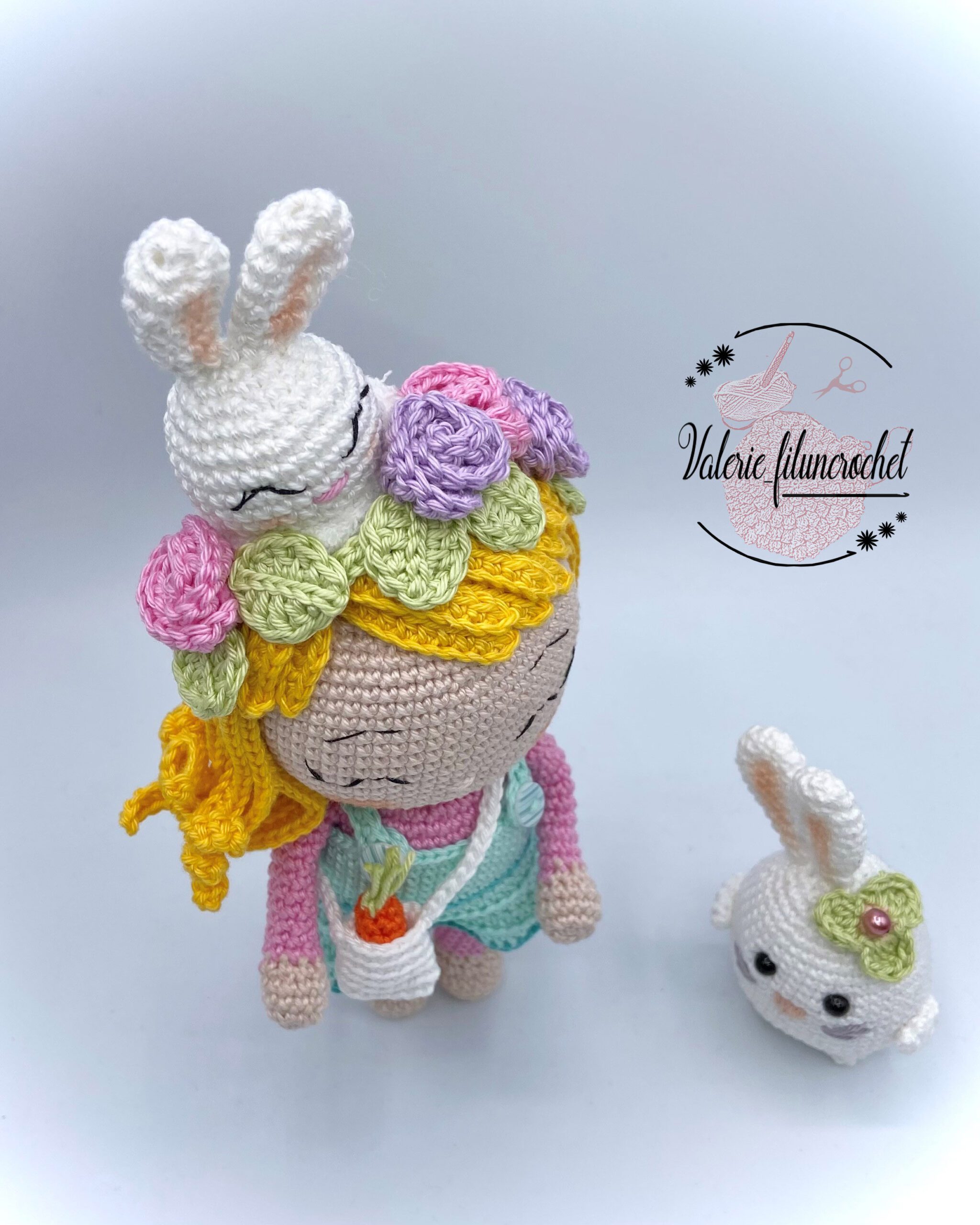Valerie Fil Un Crochet Mélanie fête Pâques patron crochet PDF Pâques