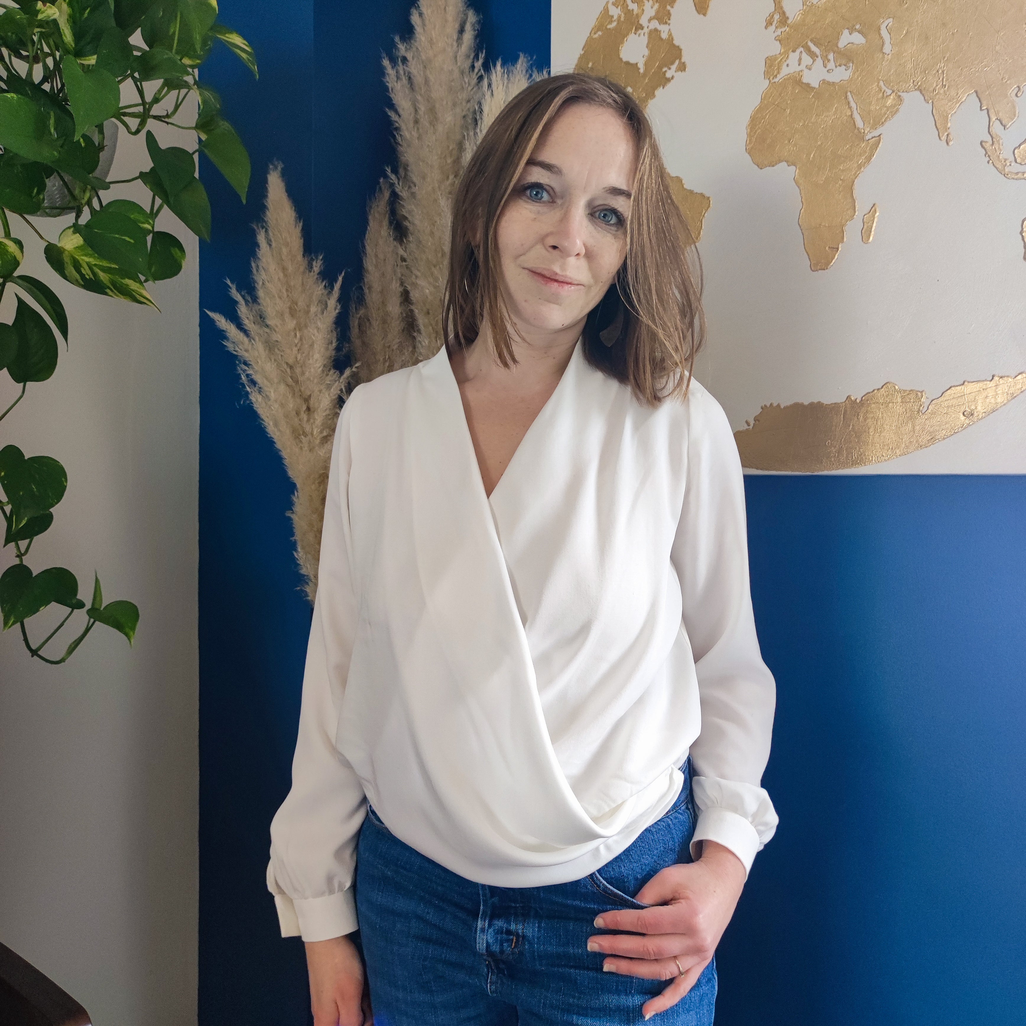 Laeti & Léa Myrtil blouse patron couture femme 34-50 PDF