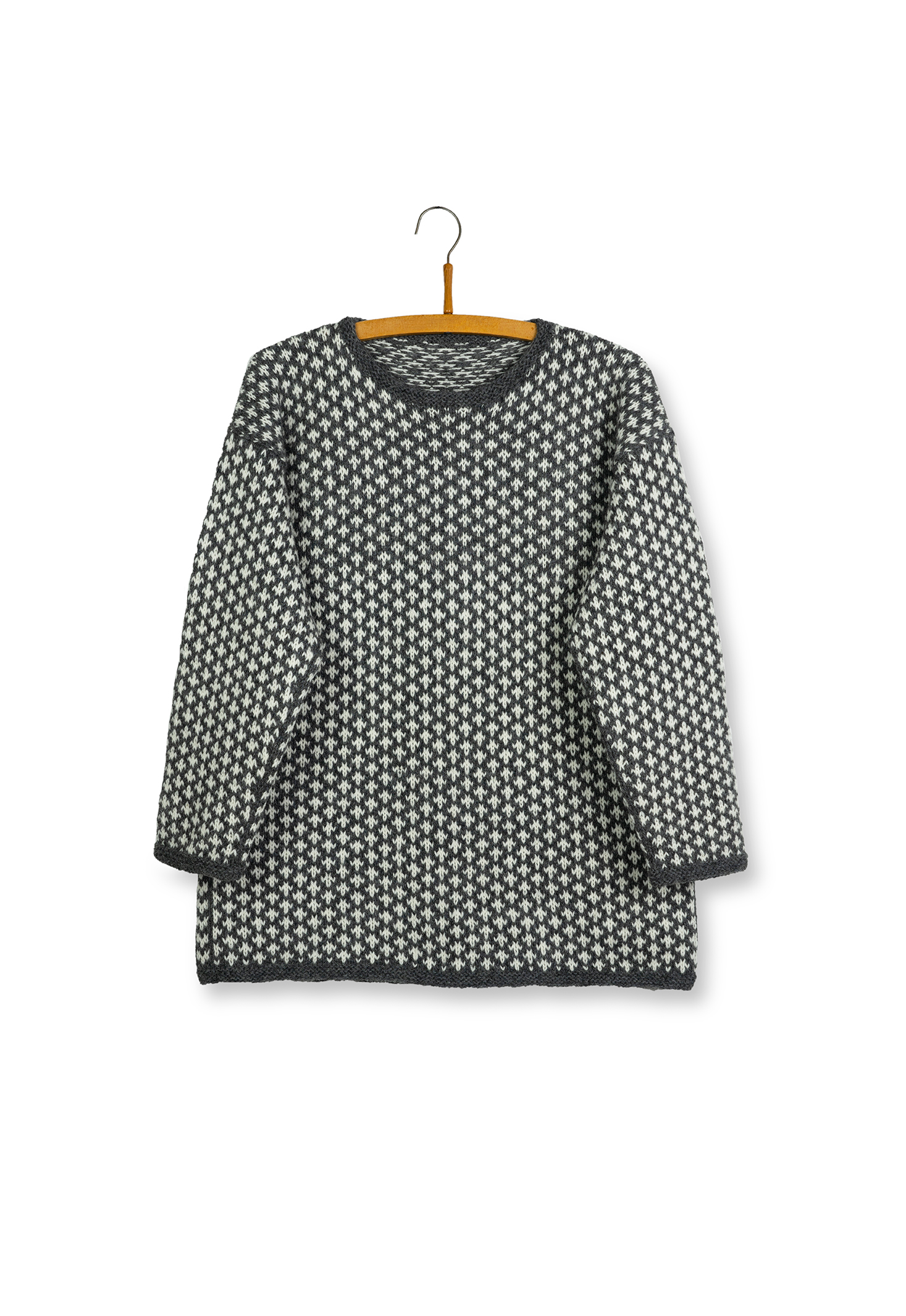Isager Knud's Sweater kit tricot Jensen + Alpaca 1 pull homme