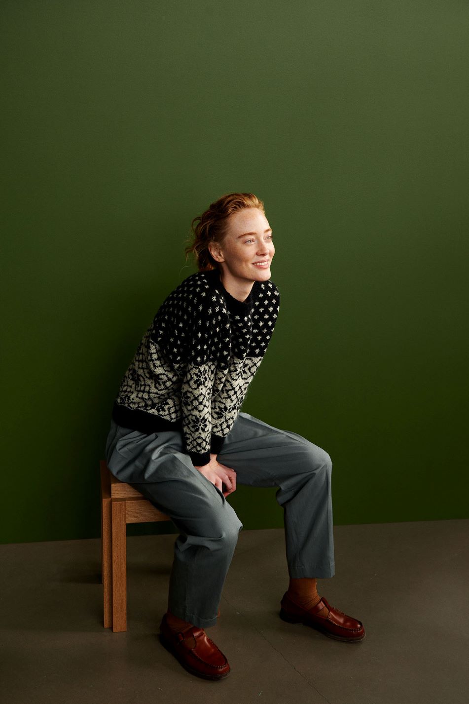 Isager Yarn Kits Taquile kit tricot pull laine
