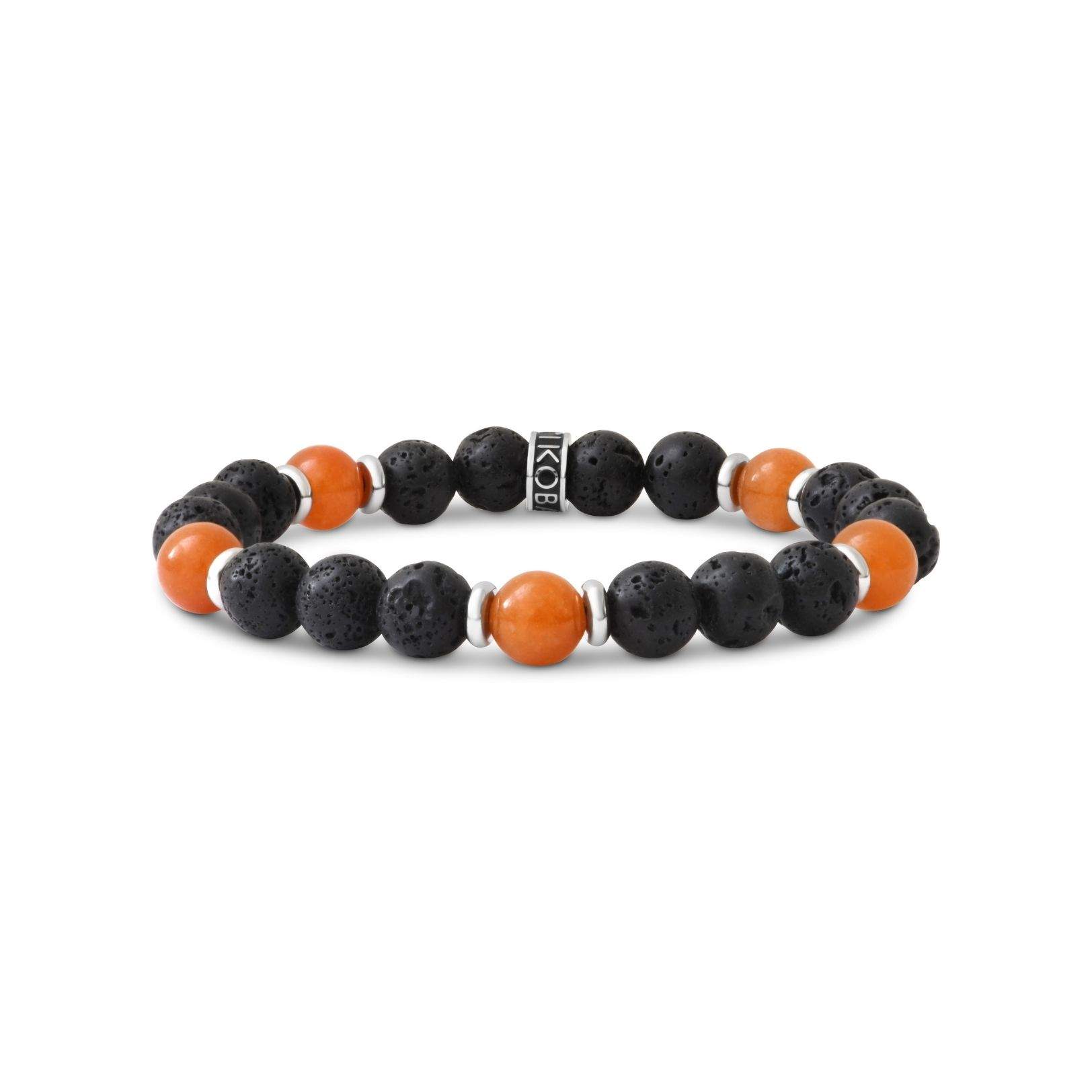 IKOBA Aventurine Orange bracelet lave 8mm pierre orange