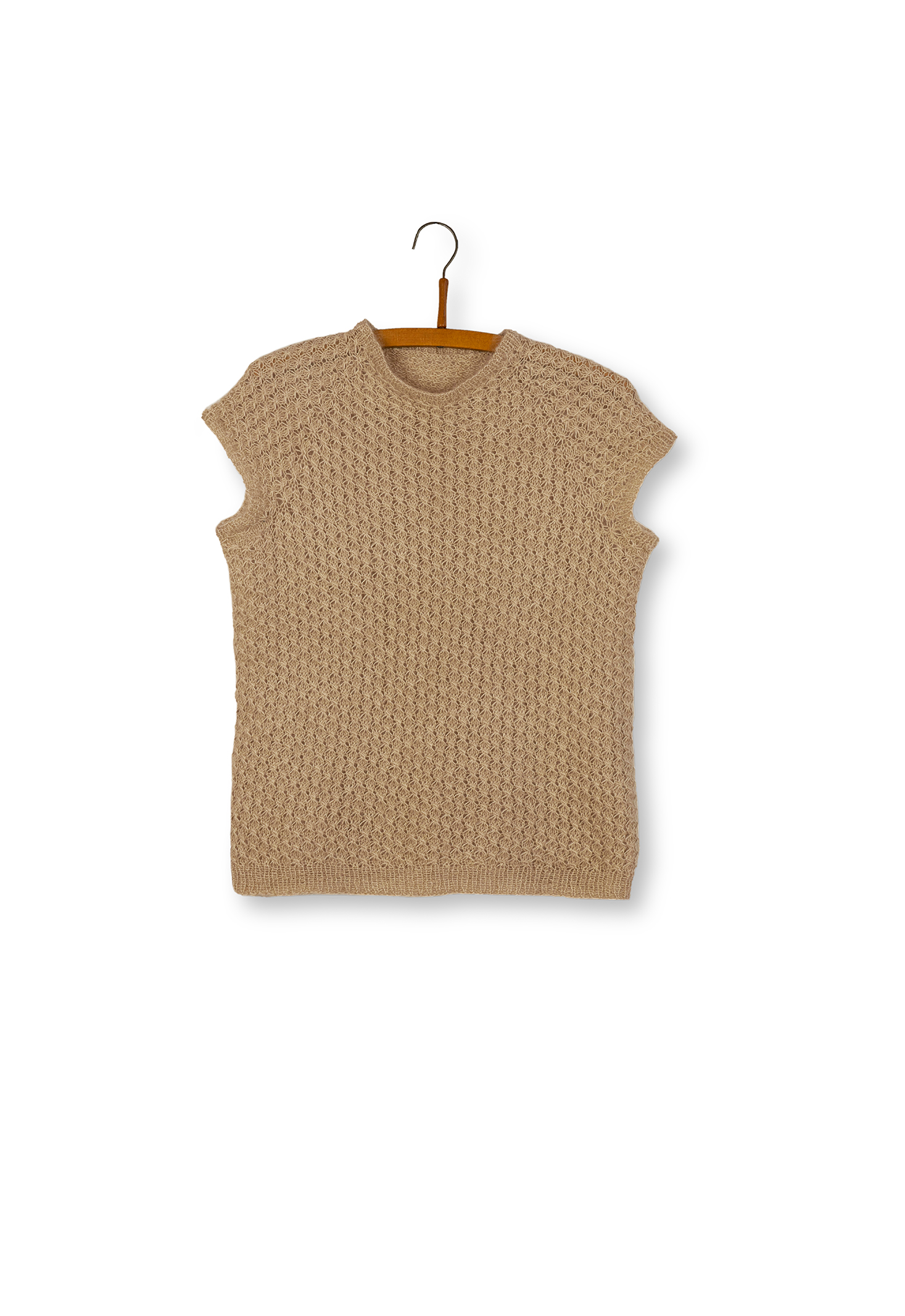 Isager Yarn Kits Hyben vest kit tricot gilet à tricoter