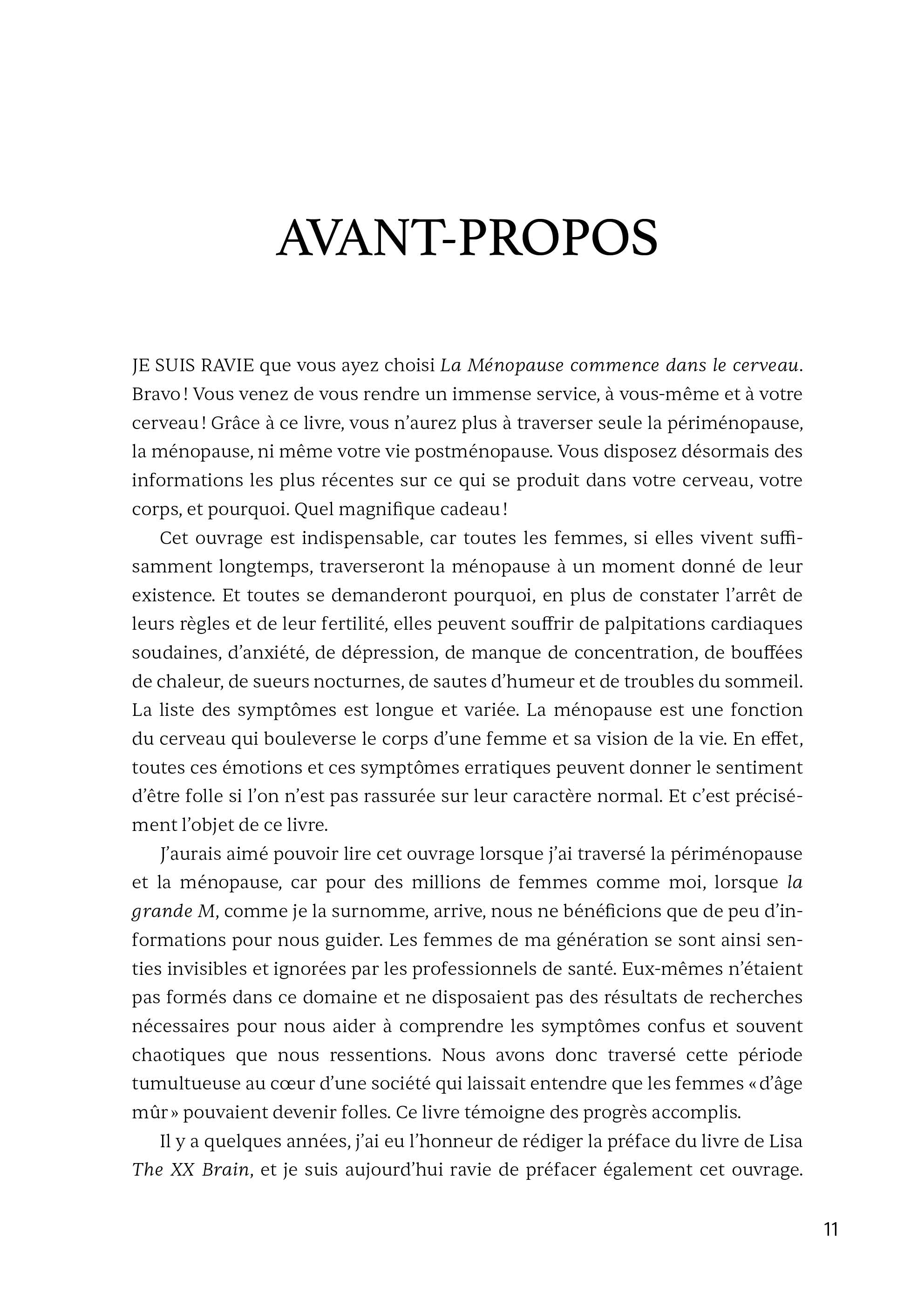Souccar La ménopause commence cerveau livre broché femme