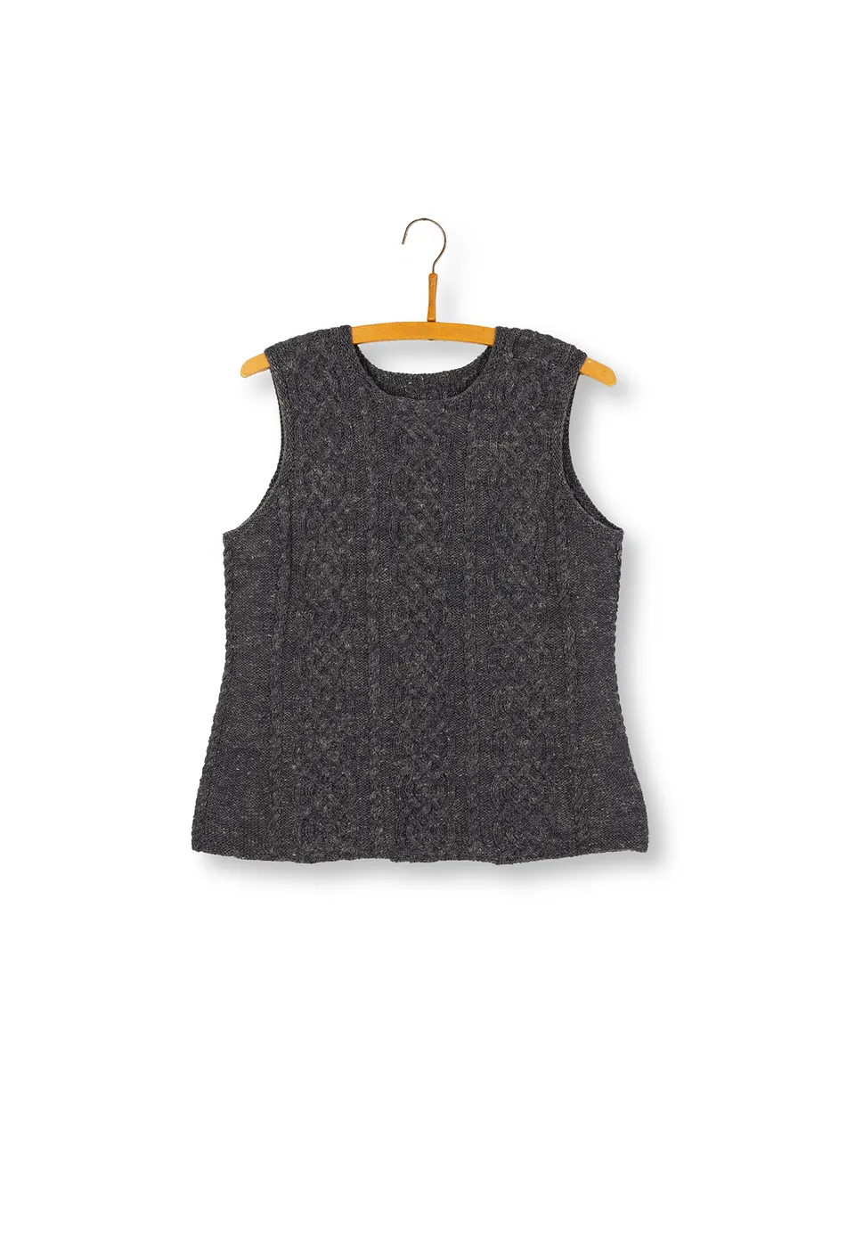 Isager Vindblæst Vest kit tricot gilet femme