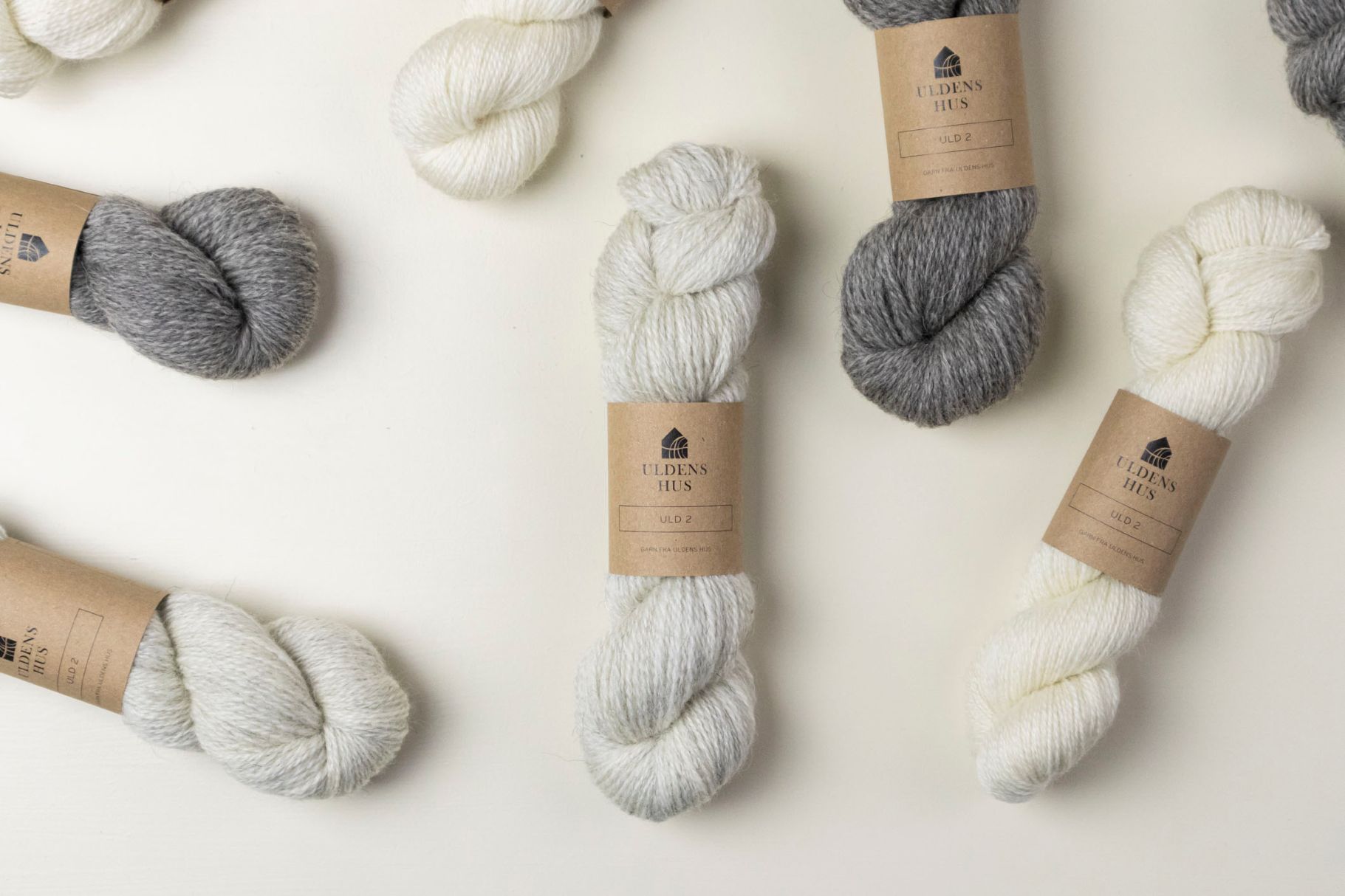Isager Yarn Uld 2 fil à tricoter pelote laine
