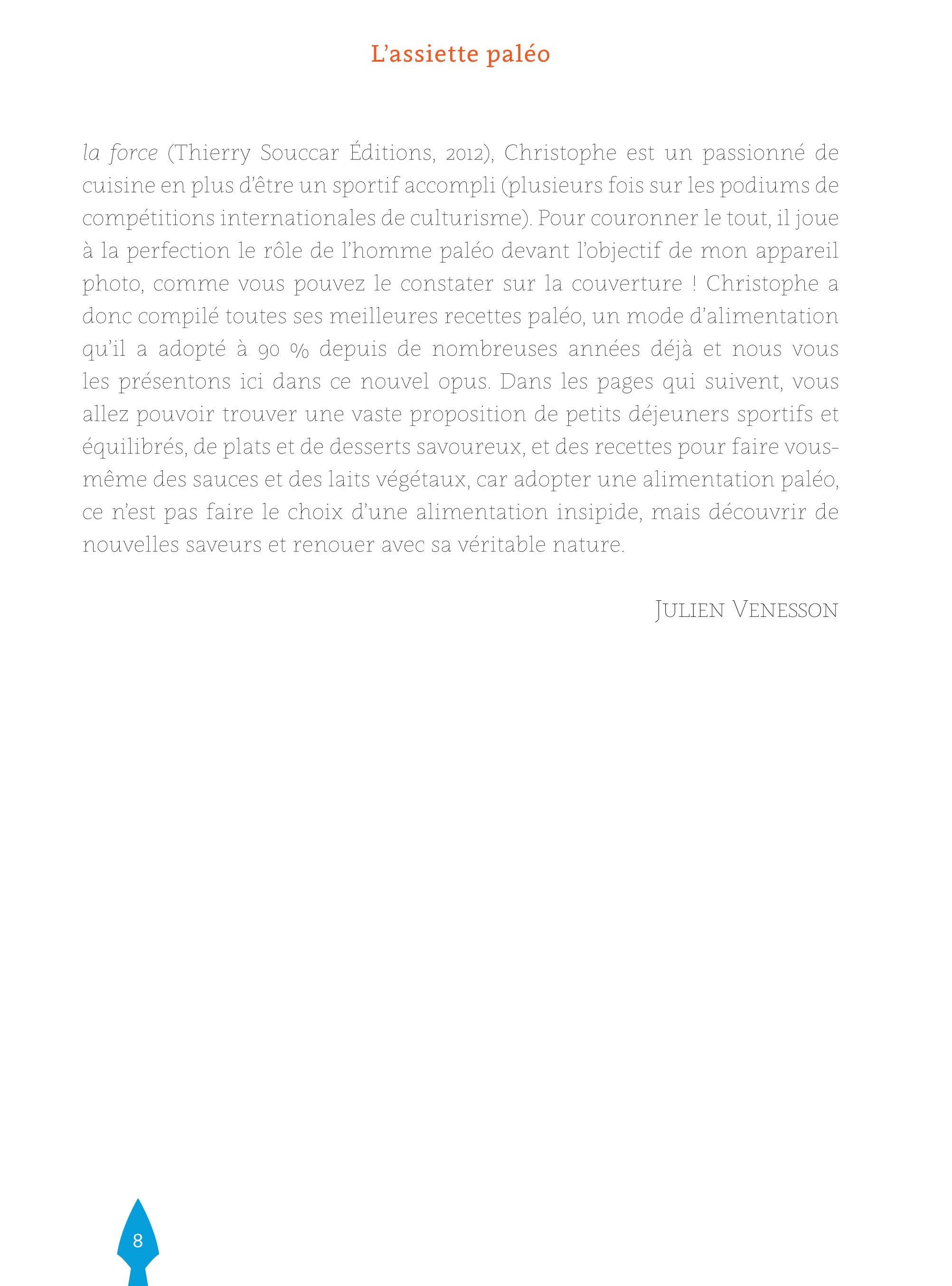 Souccar L'assiette paléo livre broché 101 recettes sport